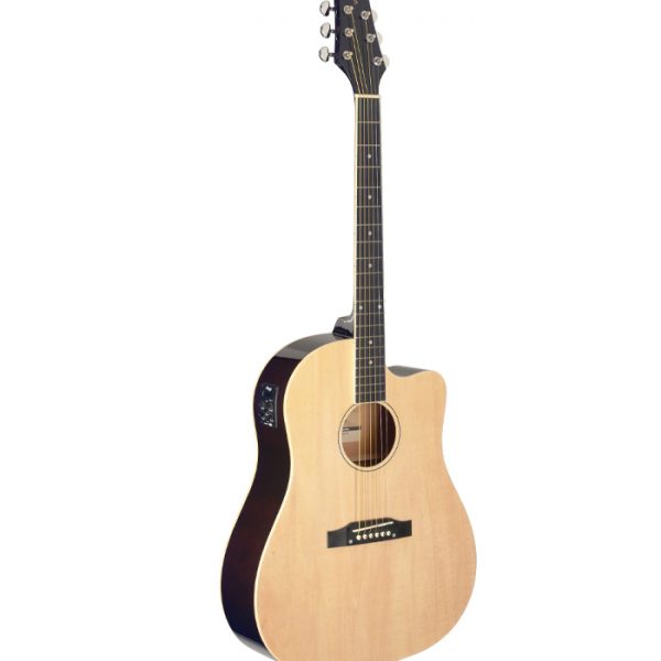Stagg SA35 DSCE-N Cutaway Acoustic-Electric Guitar
