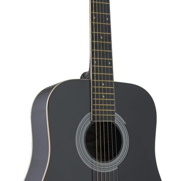 Stagg SW201 3/4 BK 3/4 Dreadnought Acoustic Guitar