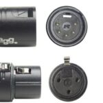 Stagg 21360 25 cm 5 Pin XLR Male/3p Female DMX Microphone Converter Cable