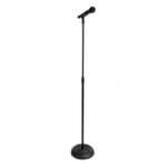 On Stage MS7201B Round Base Mic Stand (Black)