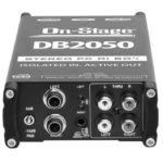 On Stage DB2050 Active Stereo Multi-Media DI Box