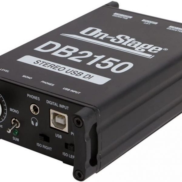 On Stage DB-2150   Passive USB DI Box
