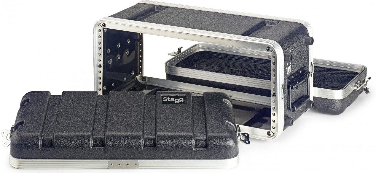 Shallow ABS case for 4-unit rack – The Music Source