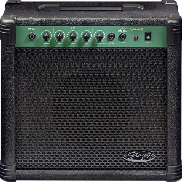 Stagg 20 BA  >>  20W Bass Guitar Amplifier