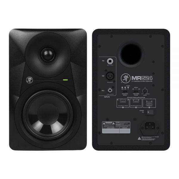 Mackie MR524 - 5" 2-Way Powered Studio Monitor (Pair)