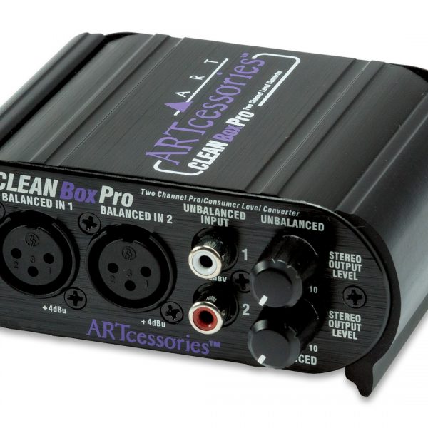 ART CleanBox Pro – Dual Channel Level Converter