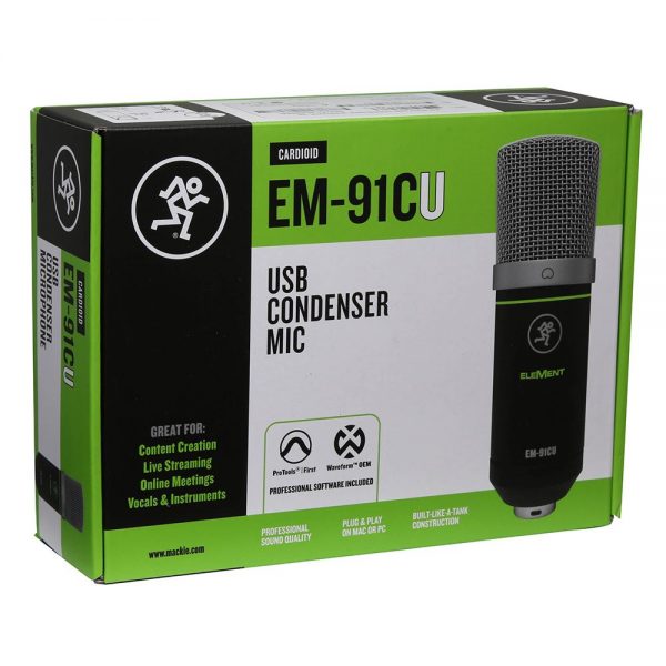 Mackie EM-91CU EleMent Series USB Condenser Microphone