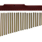 Stagg PCH136 Pipe chimes, single row, 36 bars, with mounting bracket and striker