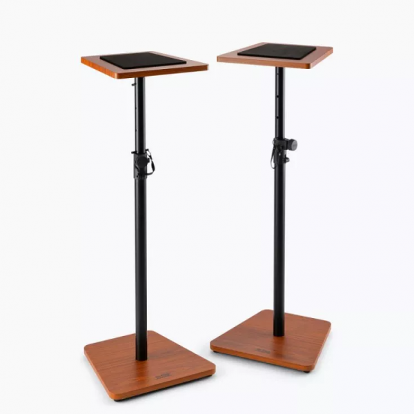 On Stage SMS7500RB - WOOD STUDIO MONITOR STANDS (ROSEWOOD, PAIR)
