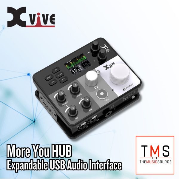 Xvive Audio MORE YOU HUB Expandable USB Audio Interface