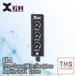 Xvive Audio PX-A Three-Channel Mixer/Headphone Amplifier for PX Personal Monitoring System